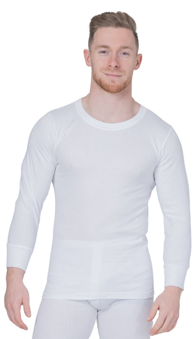 RP Collections® Mens Premium Thermal Underwear Long-Sleeve Vest