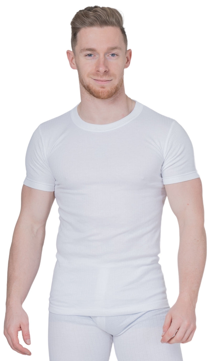 RP Collections® Mens Premium Thermal Underwear Short-Sleeve Vest