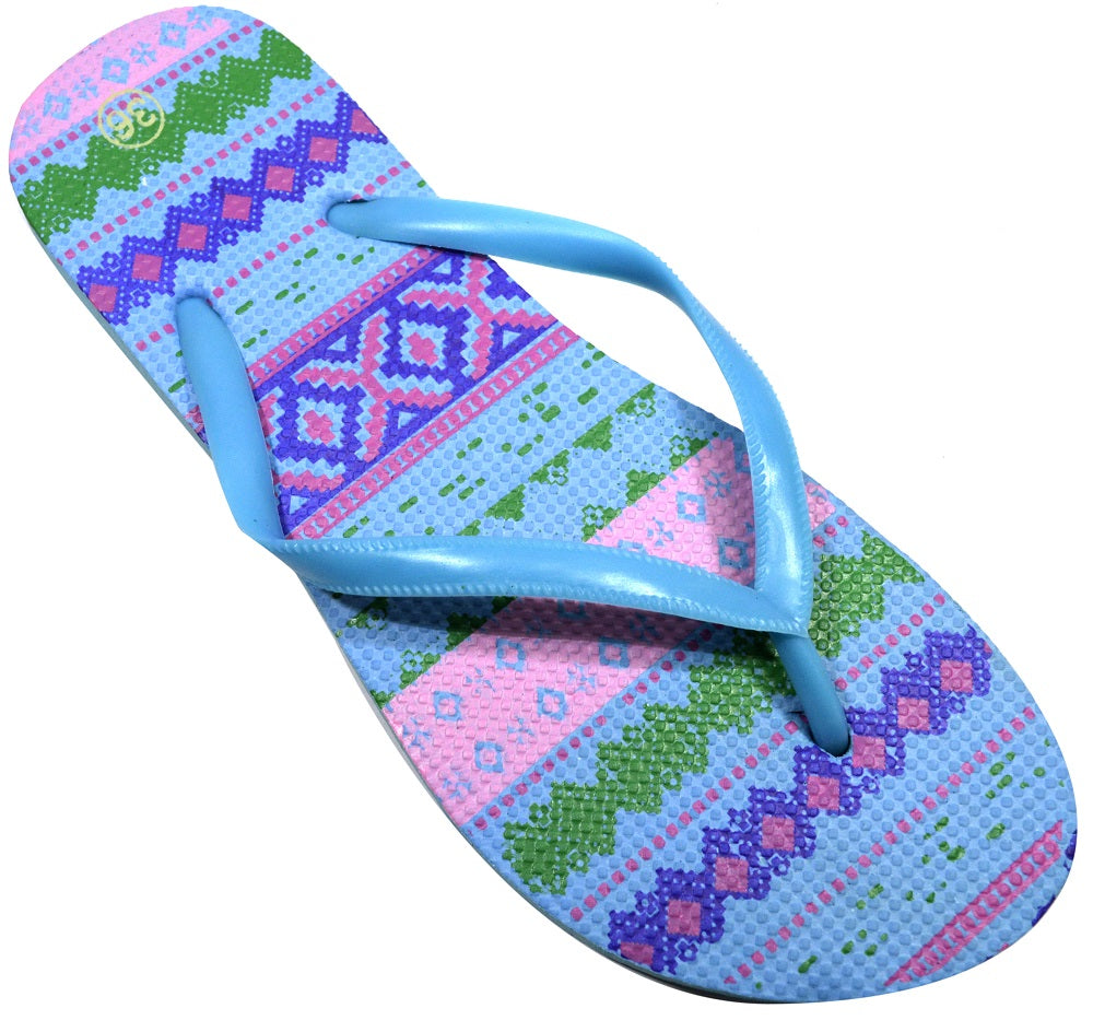 Beach flip flops ladies online