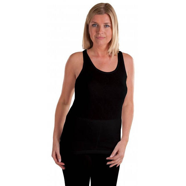 Women's Thermal Inner Fleeces Sleeveless Undershirt Built-in Bra Thermal  Vest V Free Shipping