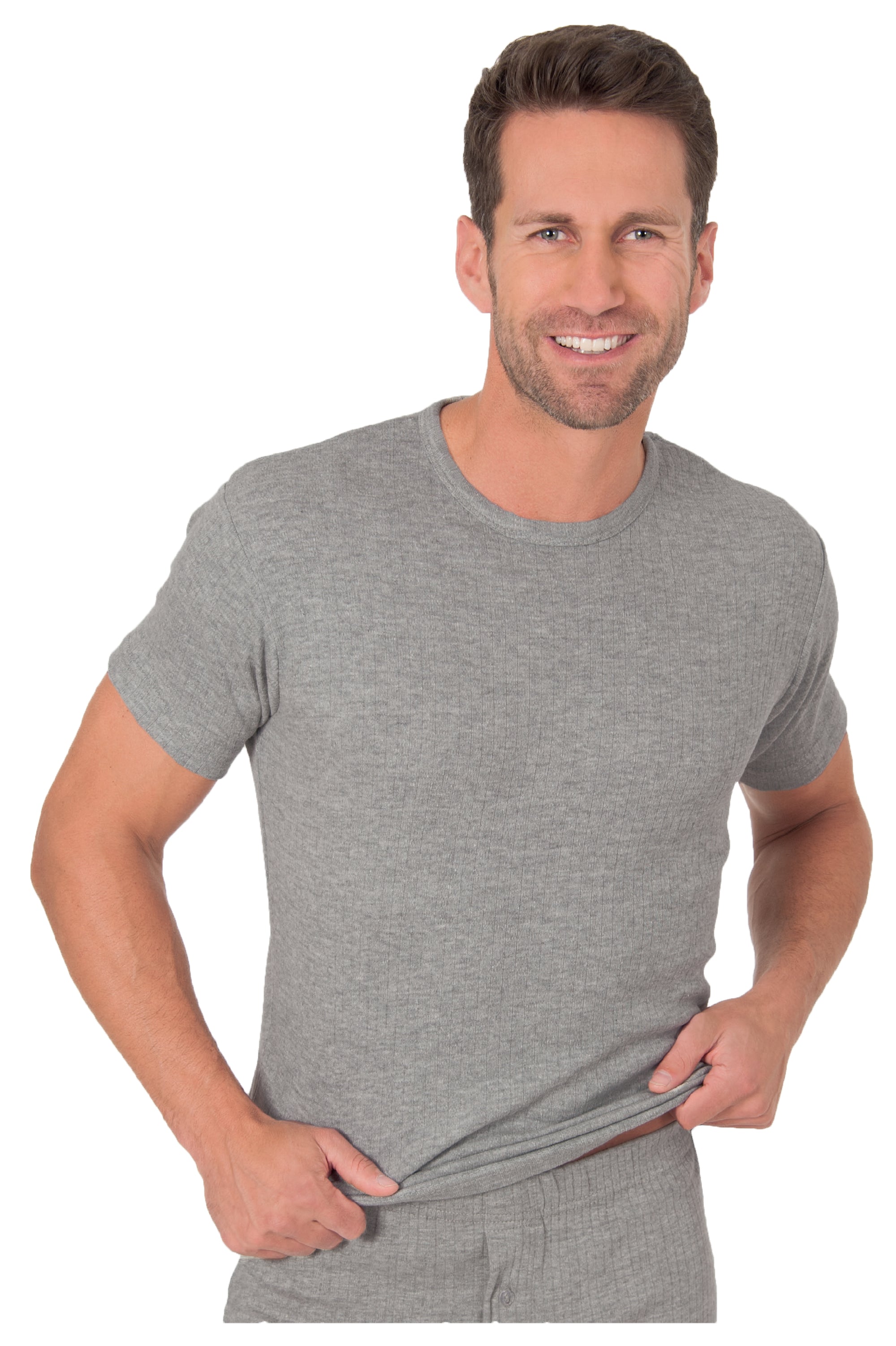 Short Sleeved Thermal Vest - Underwear T shirt 