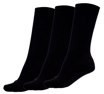 OCTAVE Womens Non Elastic Stay Up Gentle Hold Diabetic Socks - Pack of 3