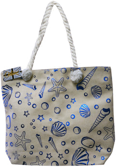 Seashell best sale tote bag